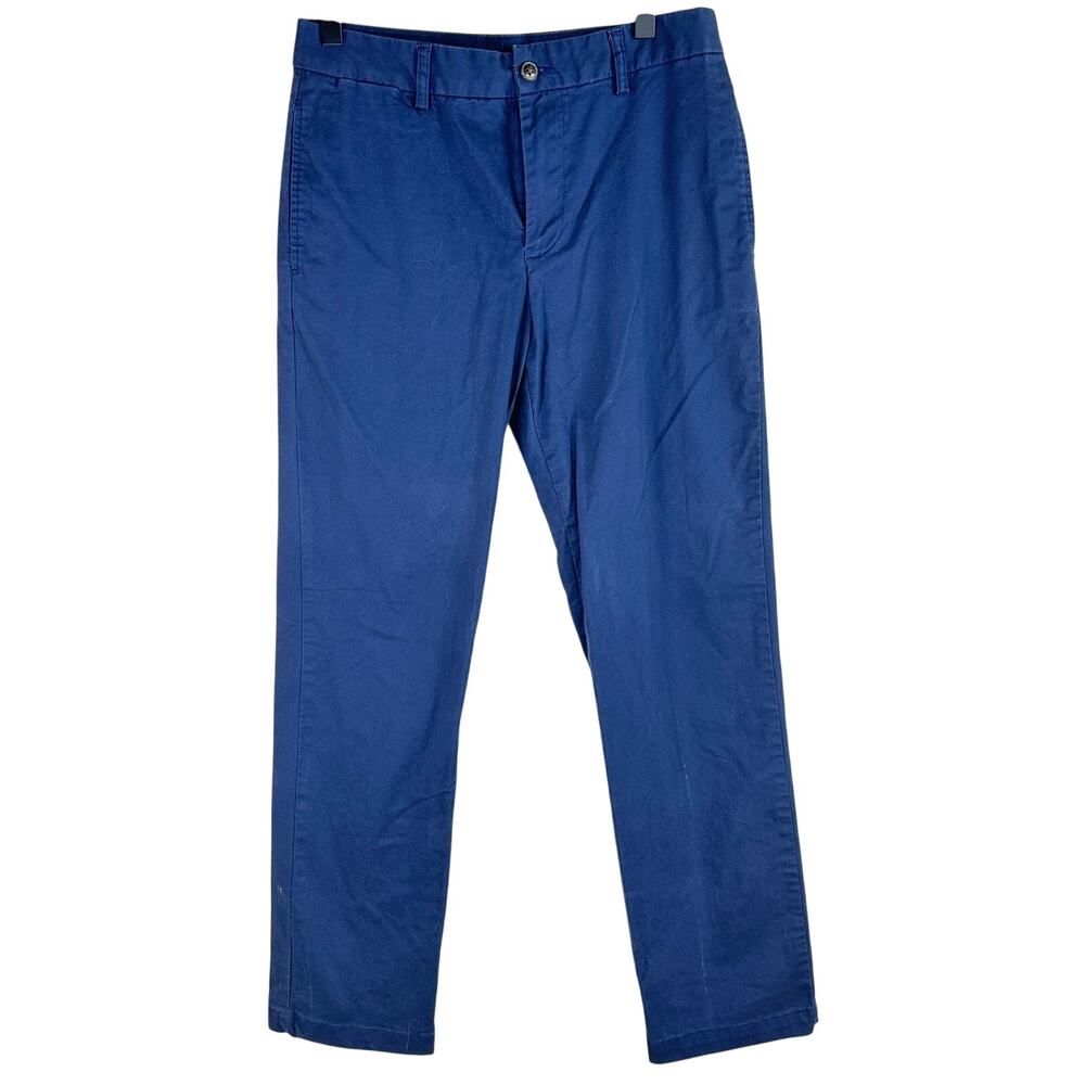 Polo Ralph Lauren Boys 16 Blue Chino Pants Kidcore Preppy Casual Cotton Stretch